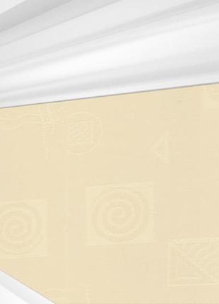 Рулонная штора rolets икеа 2-1800-1000 100x170 см закрытого типа бежевая