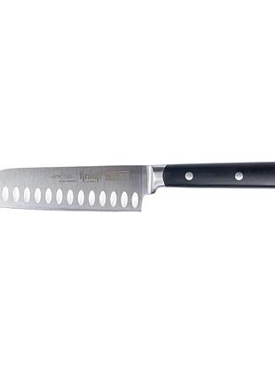 Нож сантоку krauff prime chef 29-305-239 13.5 см черный