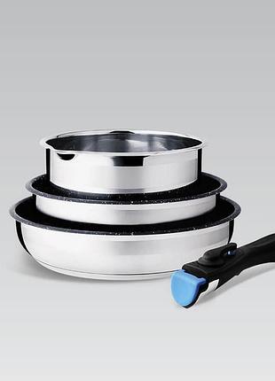 Набір посуду maestro mr-3529-4 4 предмети