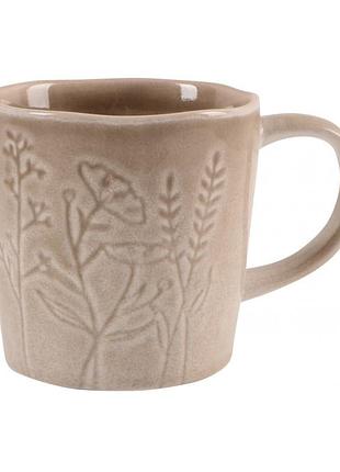 Кружка limited edition nature e1581-1 320 мл бежевая