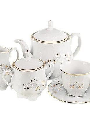 Сервиз чайный cmielow rococo 9705-27-12 27 предметов