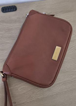 Кожаный клатч marc jacobs 9