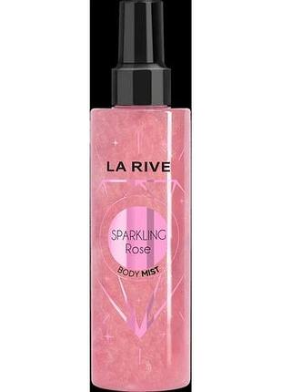 Парфюмированный спрей для тела la rive sparkling rose glittery 5903719640749 200 мл
