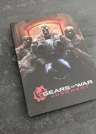 Steelbook гри gears of war judgment (xbox 360)