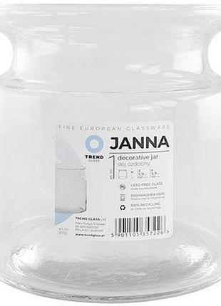 Ваза trendglass janna 35722 15 см