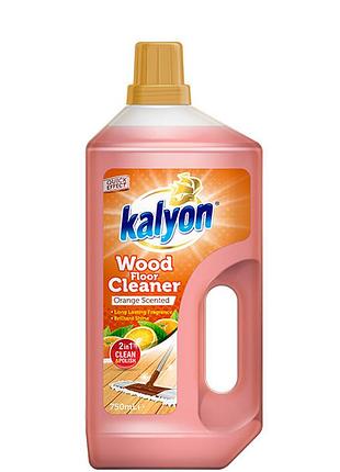 Средство для мытья пола kalyon wood floor cleaner orange scented 8698848002724 750 мл