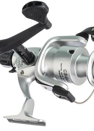 Котушка рибальська безінерційна cobra king cb440 gl5257 4000 тр срібляста