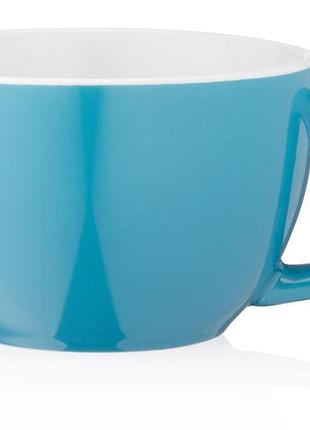 Чашка ardesto merino ar-3486-bl 480 мл блакитна