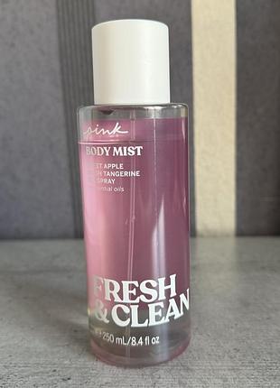 Victoria's secret pink fresh & clean body mist