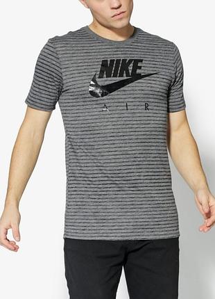 Футболка nike air полоска мужская футболка найк