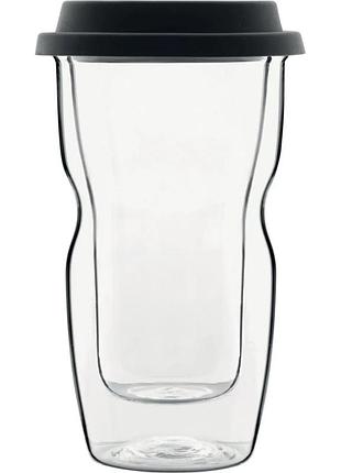 Стакан высокий с двойным дном luigi bormioli thermic glass a-12837-g-0402-aa-01 340 мл