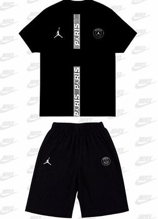 Комплект шорти+футболка jordan psg w1 s