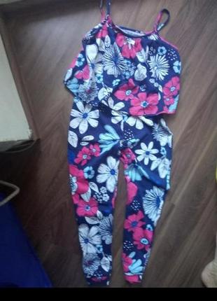 Літній комбінезон на дівчинку 5 років