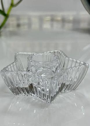 Подсвечник olens звезда 8030-370 9х3 см