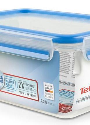 Контейнер пищевой tefal masterseal k3021512 2300 мл
