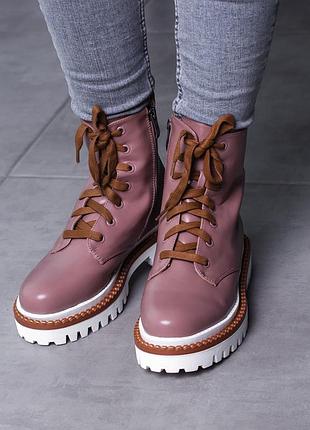 Черевики жіночі fashion chrisley 3461 37 розмір 24 см бежевий