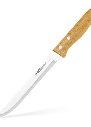 Нож для нарезки holmer natural kf-711915-sw 19 см