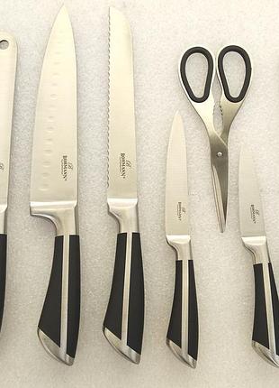 Набор кухонных ножей bohmann bh-8007-blaсk 8 предметов