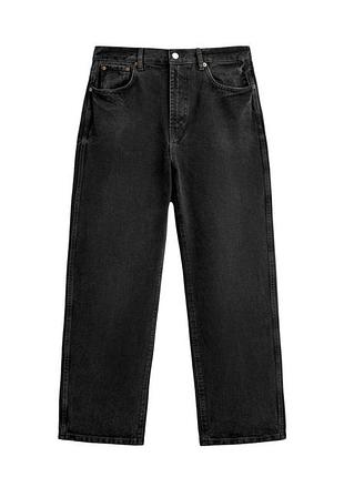 Джинси relaxed straight zara 46