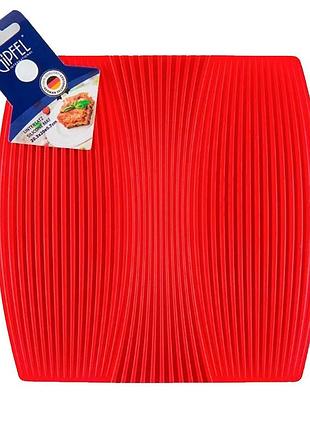 Подставка под горячее gipfel gp-0332 20.3х20х0.7 см красная