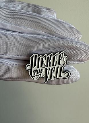 Пін значок металевий брошка pierce the veil / музичний рок значок гурту pierce the veil
