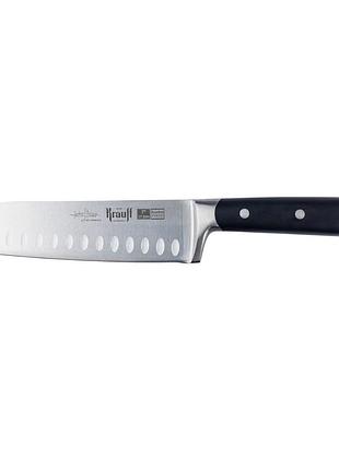 Нож сантоку krauff prime chef 29-305-237 17.5 см черный