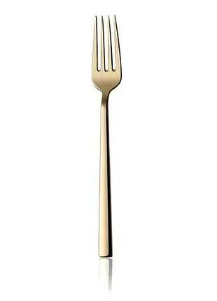 Вилка столовая hira gold shine chubuk cbkg-002 золотистая