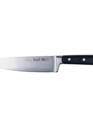 Ніж кухарський krauff prime chef 29-305-236 20.5 см чорний