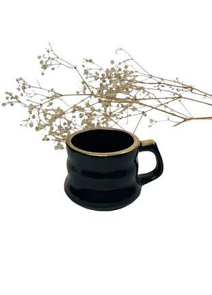 Кружка декор керамика graphite gold гг-260 260 мл