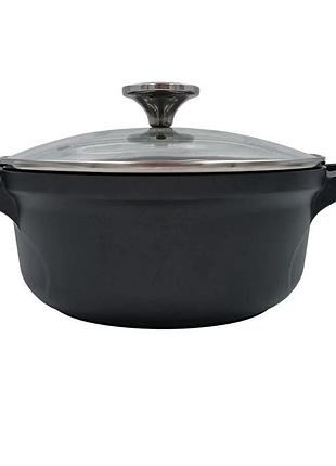 Кастрюля pepper tiger pr-2342-20 20 см 2 л черная