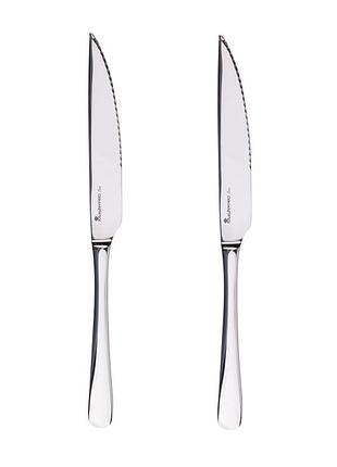 Набір ножів для стейків masterpro foodies collection bgeu-3956 2 предмети сріблястий