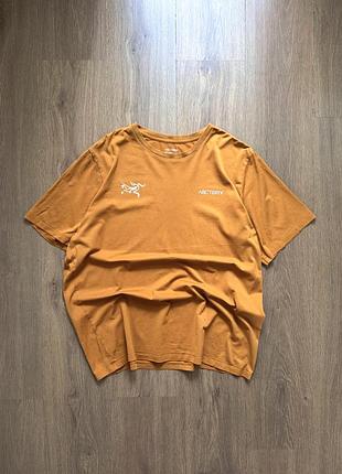 Футболка arc'teryx split ss t-shirt  трекінгова туристична тактична футболка rab haglöfs tnf оригінал