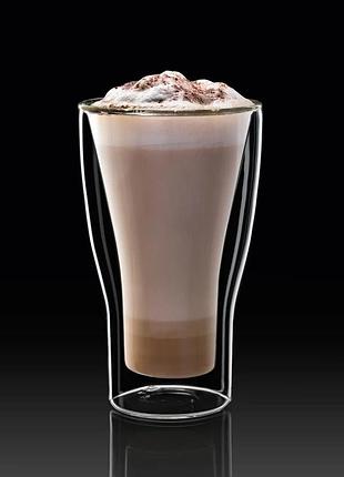 Стакан высокий с двойным дном luigi bormioli thermic glass a-10355-g-4102-aa-01 340 мл
