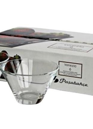 Набір салатників pasabahce venezia ps-53443-6 240 мл 6 шт