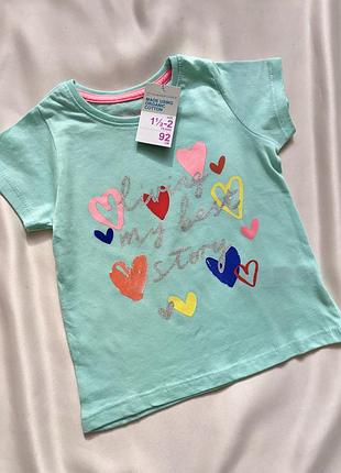 Футболка з сердечками primark