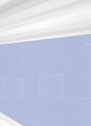 Рулонная штора rolets икеа 2-1802-1000 100x170 см закрытого типа голубая