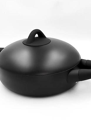 Жаровня pepper черная жемчужина pr-2243 24 см 2.5 л черная