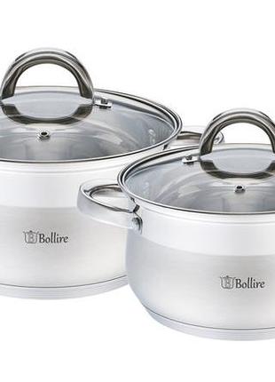 Набор кастрюль monza 4 пр bollire br-4014