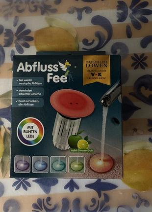 Пробка для раковини abfluss-fee з led-підсвіткою та ароматом (німеччина)