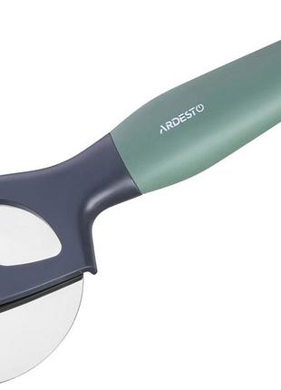 Нож для пиццы ardesto gemini ar-2112-pg 19.5 см зеленый