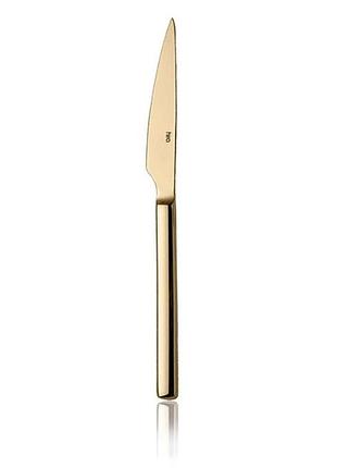 Нож столовый hira gold mat chubuk cbkg-003 золотистый