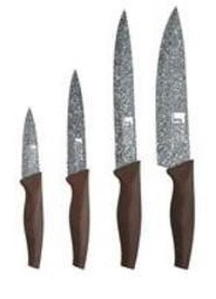 Набор ножей bergner bg-9103-mbw 4 предмета