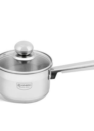 Ківш із кришкою edenberg eb-3032 14 см 1 л