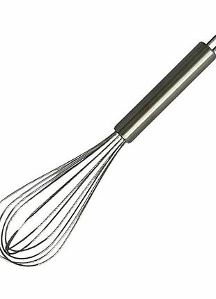 Вінчик krauzer sweet kitchen kl37e10-12 30 см сріблястий