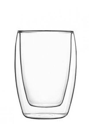 Стакан высокий с двойным дном luigi bormioli thermic glass a-10354-g-4102-aa-01 270 мл