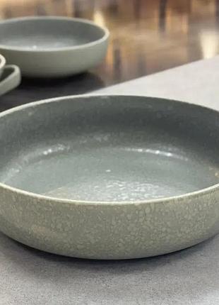 Салатник olens конкрето 101-0421 24х6 см 1900 мл серый