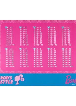 Підкладка для столу з підказками а3 yes barbie 492257