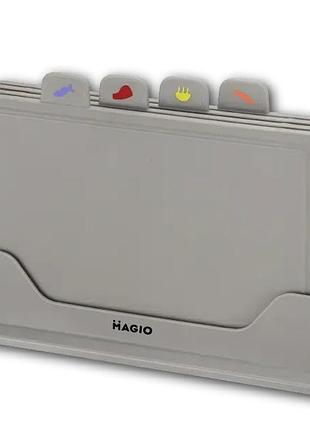 Набір дощок magio mg-1132 5 предметів сірий