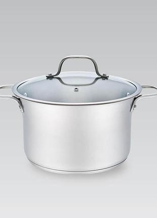 Кастрюля с крышкой maestro mr-3505-18 1,75 л 18 см
