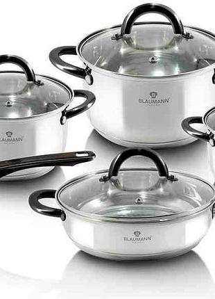 Набор посуды 10 предметов gourmet line blaumann bl-3421